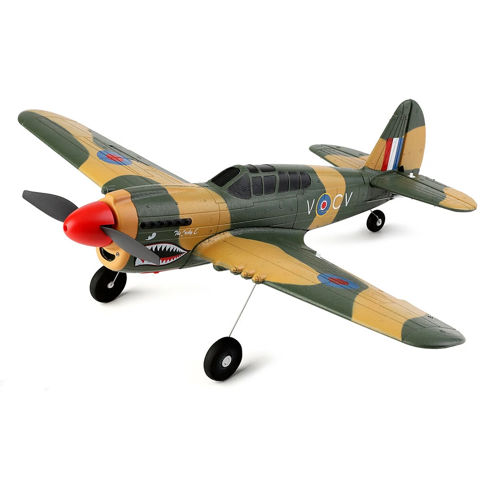 XK A220 P40 384mm Spannweite 2.4G 4CH 3D/6G Modus umschaltbarer 6-Achsen-Gyro Flugzeug Starrflügel EPP RC Modellflugzeug RTF