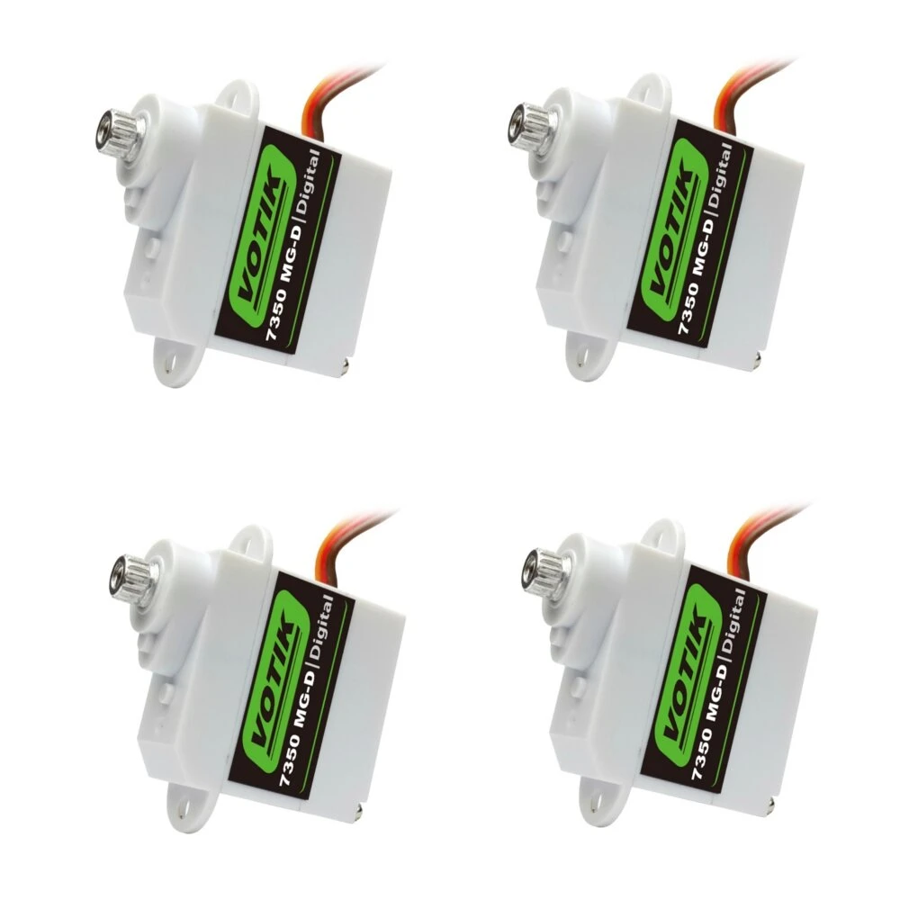 4PCS PTK VOTIK 5g Digitales Servo 7350 MG-D, Metallgetriebe Für EPP E3P Flugzeug Innenbereich Mini RC Drohne Hubschrauber