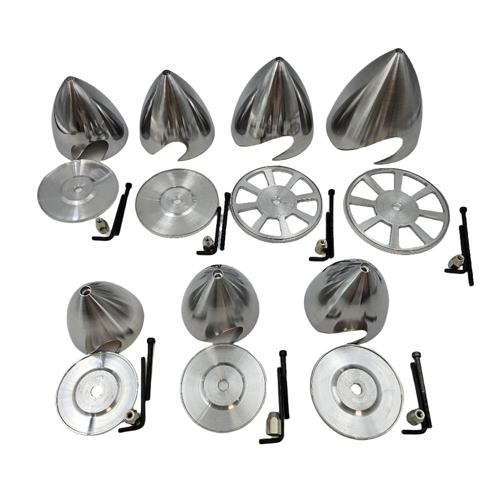 76mm/82mm/89mm/95mm/102mm/114mm/127mm Aluminium Metall Propeller Spinner für Benzinmotor RC Flugzeug