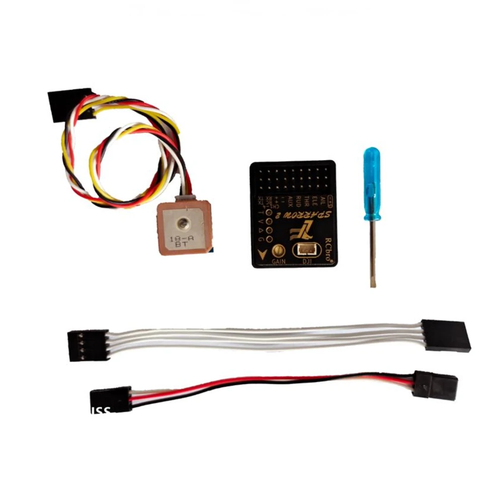 Lefei Sparrow 2 Flight Controller 6-Achsen-Gyro mit GPS-Modul Unterstützung PWM SBUS PPM CRSF Kompatibel DJI Air Einheit Für RC-Flugzeug