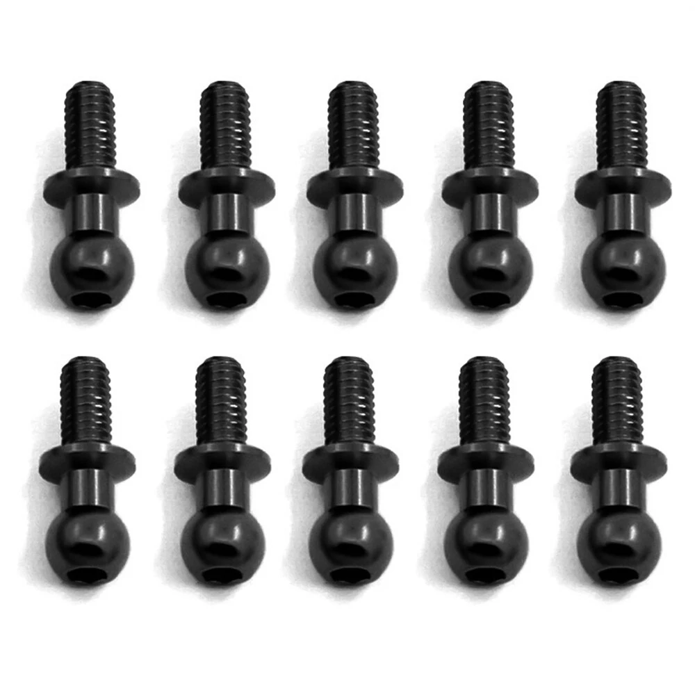 10PCS Metallzugstangen mit Kugelkopf M3 für TAMIYA TT01 TT02 D5 1/10 RC Auto-Modelle Autos On-Road Fahrzeuge Modelle Spielzeug Ersatzteile 53640