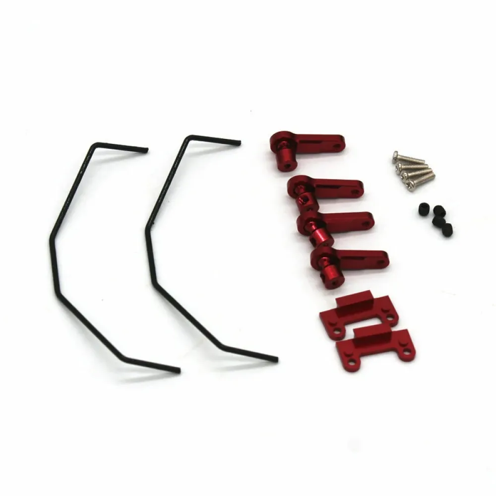 1/14 Metall-Aufgerüsteter Anti-Roll-Bar-Set für Wltoys 144001 144002 124016 124017 124018 124019 LC Fahrzeugmodellteile