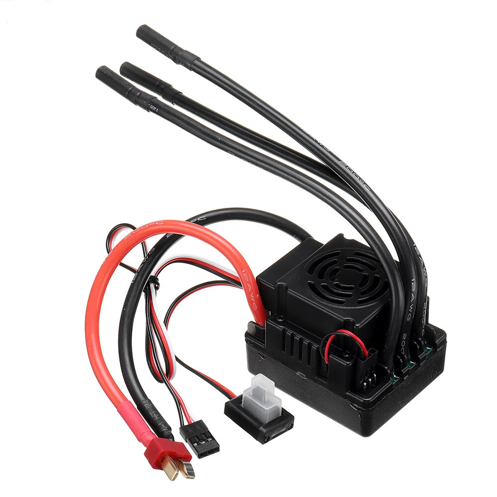 120A Brushless ESC T/XT60 Stecker mit 5.8V/3A SBEC 2-4S für 1/8 RC Auto Teile