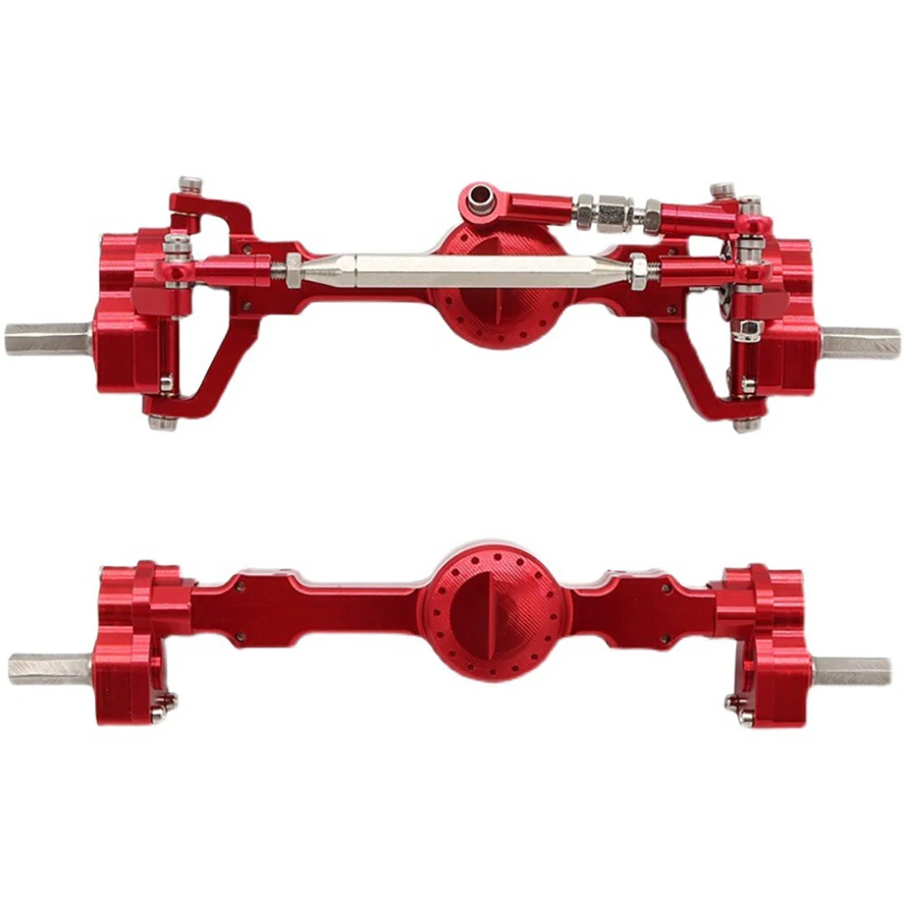 Verbesserte Metall-Front- und Heckbrücke für WPL B16 C14 C24 C34 MN D90 99S RC Auto Teile