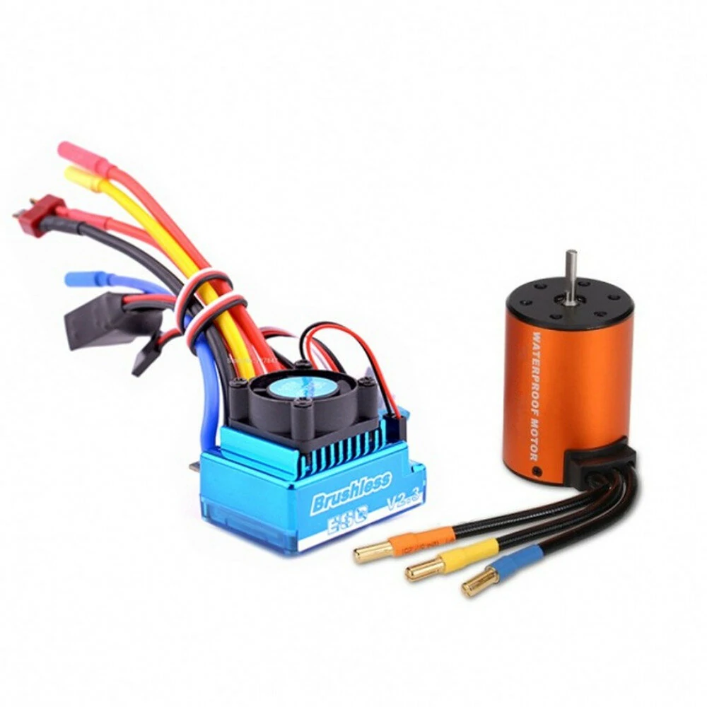 Wltoys 144001 124018 124019 RC Auto Upgrade Brushless 3650 4300KV Motor 120A ESC 21G Servo TX RX Combo Set Teile