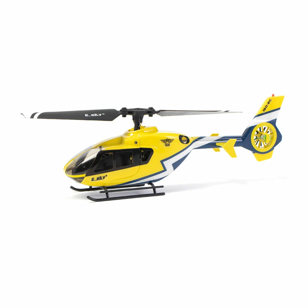 ESKY 150EC 2.4G 4CH 1:68 Maßstab Ultrakleiner Einzelblatt-Flybarless-RC-Hubschrauber für stabile Flugroute und steuerbare Höhe RTF