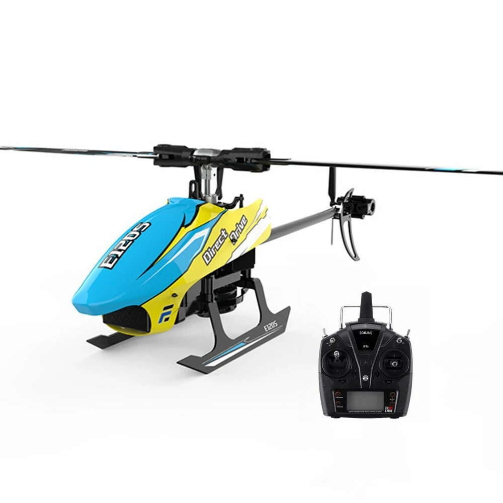 Eachine E120S 2.4G 6CH 3D6G System Brushless-Direktantrieb Flybarless RC-Hubschrauber, kompatibel mit FUTABA S-FHSS