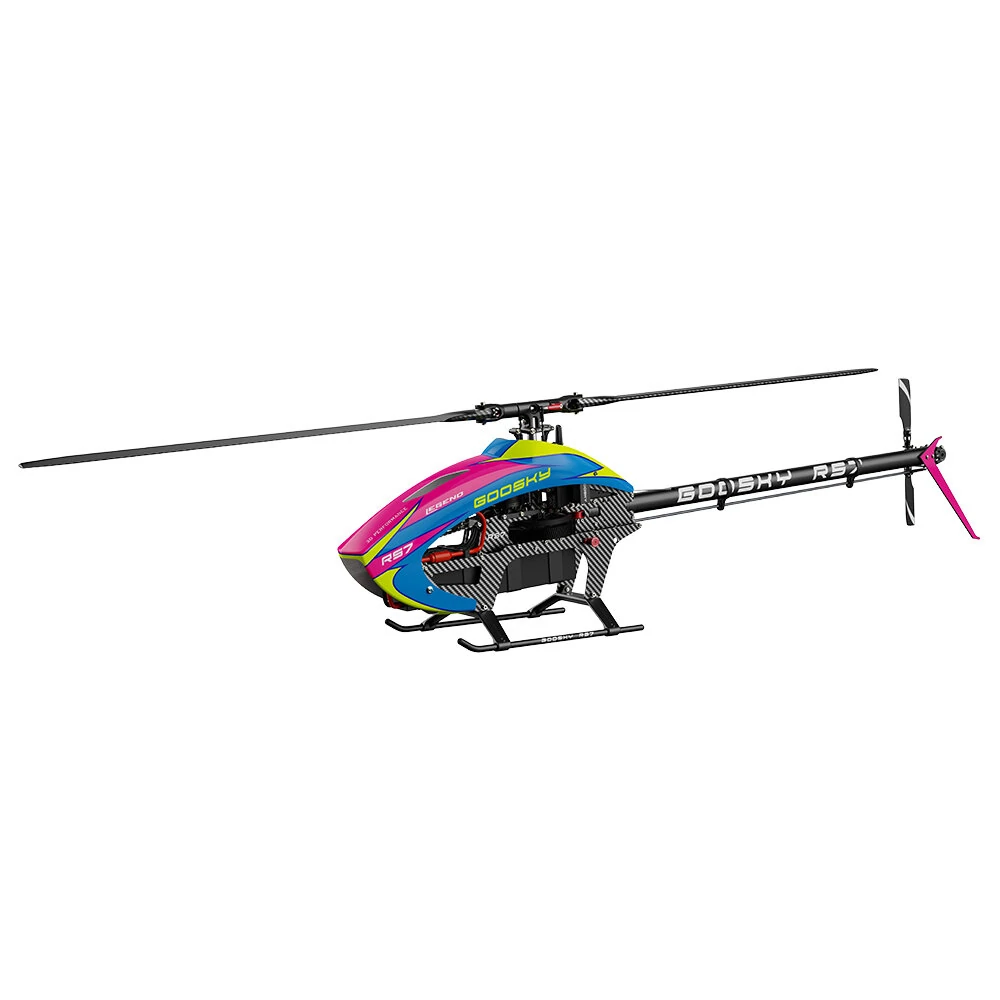 GOOSKY RS7 700 6CH 3D Aerobatischer Dual Brushless Direktantriebs-Motoder RC Hubschrauber KIT