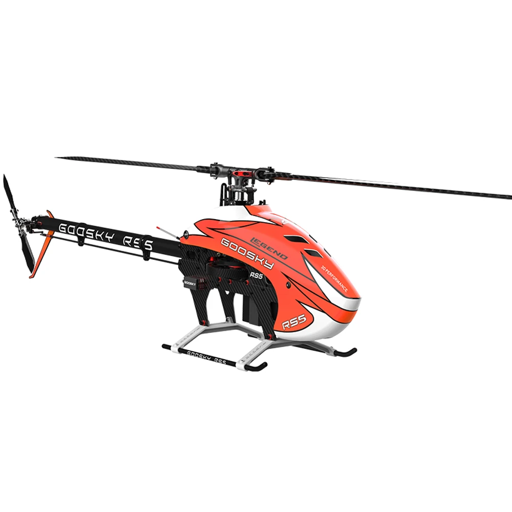 GooSky RS5 Legend 6CH 3D ohne Flybar bürstenloser Direktantrieb Motoder 550 Klasse RC Hubschrauber Kit Version