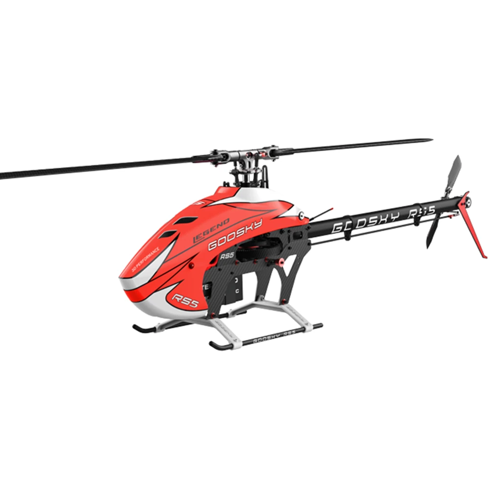 GooSky RS5 Legend 6CH 3D ohne Flybar bürstenloser Direktantrieb Motoder 550 Klasse RC Hubschrauber Kit Version