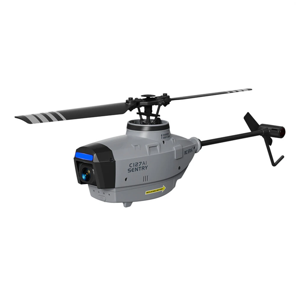 RC ERA C127AI 2.4G 4CH Brushless 6-Achsen-Gyro 720P Weitwinkelkamera Optischer Fluss Lokalisierung Höhenhaltung Intelligentes Schweben RC Hubschrauber RTF