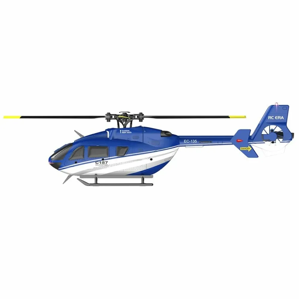 RC ERA C187 2.4G 4CH 6-Achsen Gyro Optischer Fluss Lokalisierung Höhenhaltung Flybarless EC135 Scale RC Hubschrauber RTF