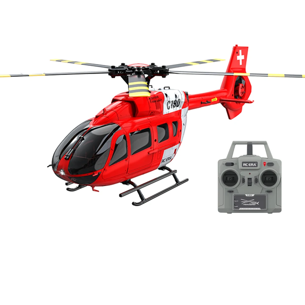 RC ERA C190 1:30 H145 Skala 2,4G 6CH 6-Achsen-Gyro-Optischer Fluss Lokalisierung Höhenhalten Flybarless RC Hubschrauber RTF