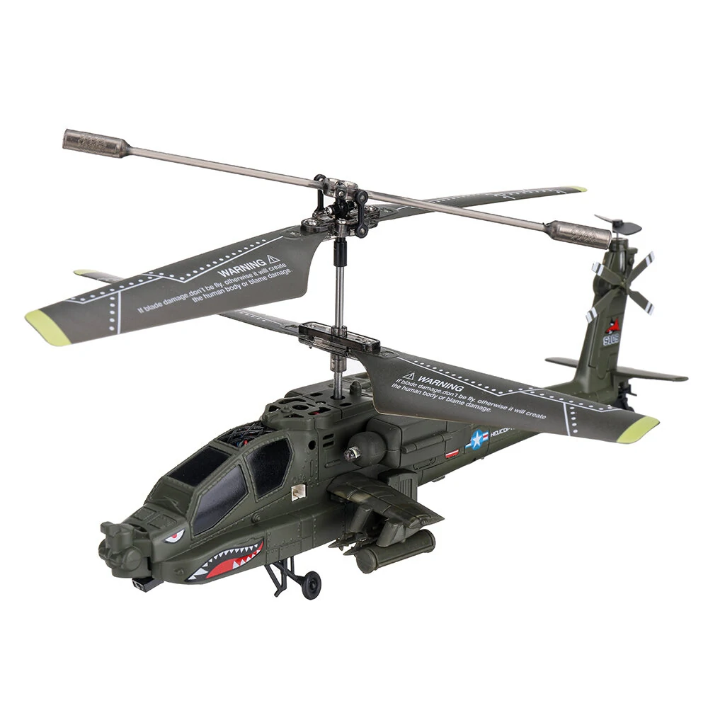 SYMA S109G 3.5CH Beast RC Hubschrauber RTF AH-64 Militärmodell Kinderspielzeug