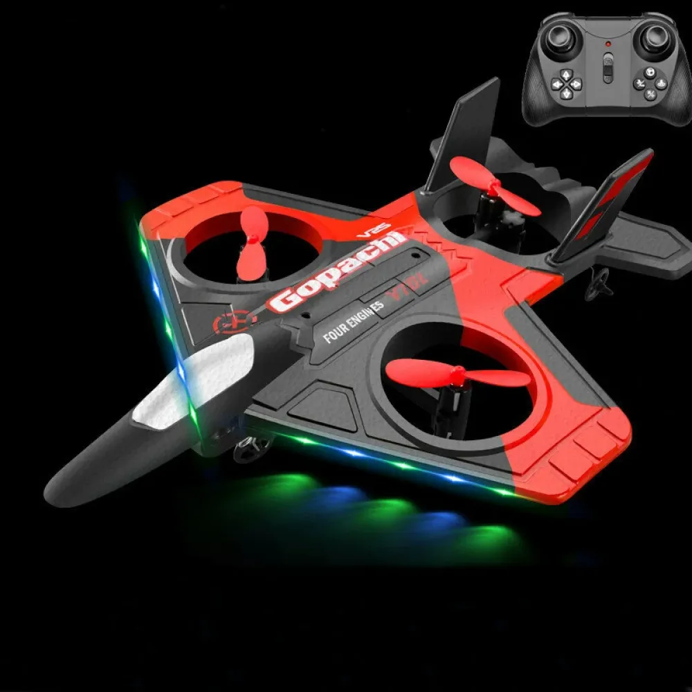 4DRC V25 2.4G Stuntflug Rutsch-Start 360° Flip Flugzeit 15 Minuten LED EVA RC Drohne Quadcopter RTF