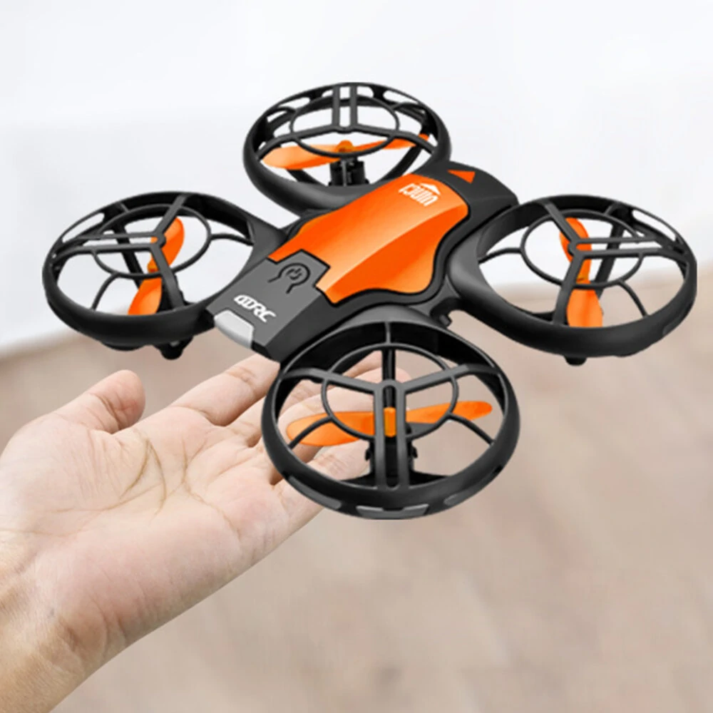 4DRC V8 Mini WiFi FPV mit HD-Kamera Gestensteuerung Stunt-Tumbling Bunte LED-Lichter Gitter Vollschutz Kindergeschenk RC-Spielzeug Drohne Quadcopter RTF