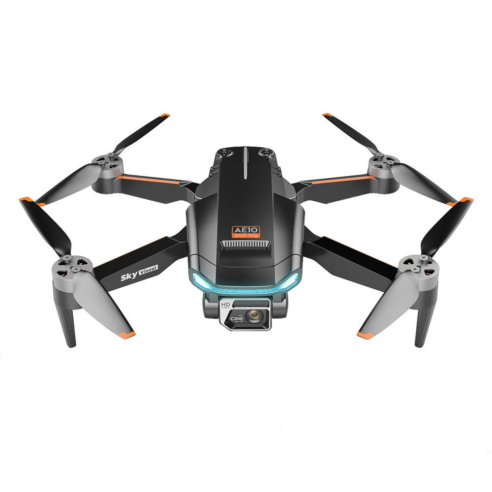 AE10 MINI GPS 5G WiFi FPV mit 4K HD Dual-Kamera, Servo-Gimbal, optischer Flusspositionierung, faltbarem Brushless RC-Drohnenquadrocopter RTF