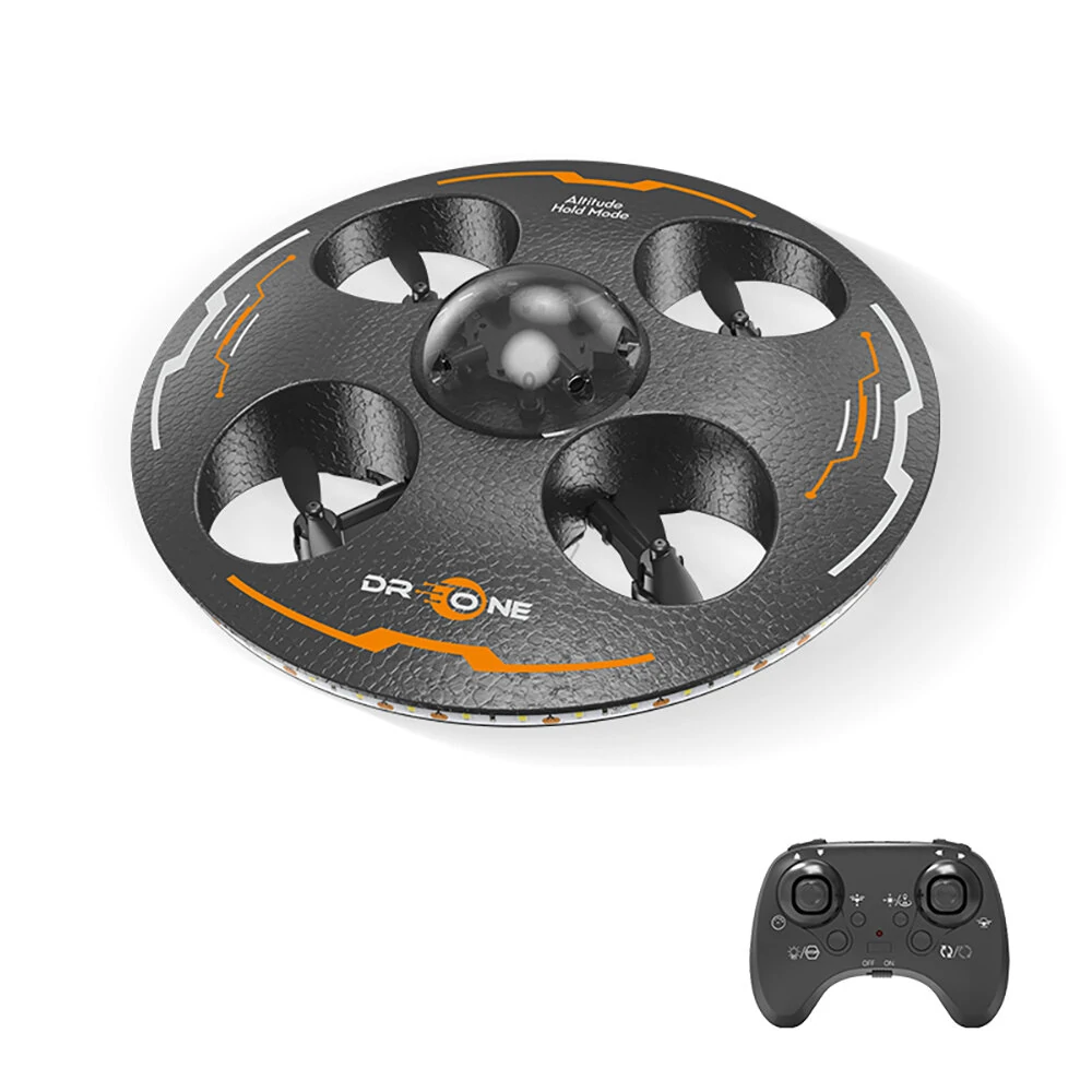 FUQI MODELL S100 Höhenhalte-Modus Headless-Modus 360° Roll Circle Schutz Kinder Geschenke HD LED Schaum 2,4G 4CH 6-Achsen-Fernbedienung UFO RC Drohne Quadcopter RTF