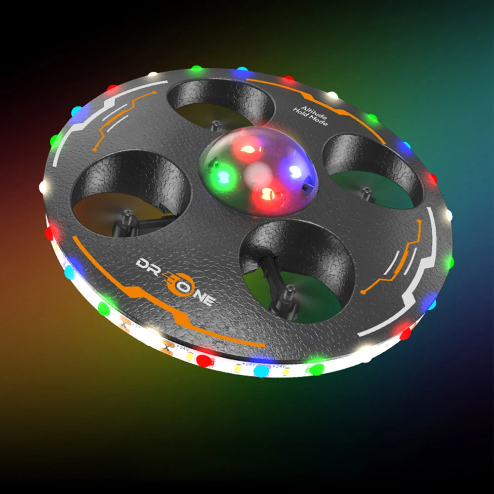 FUQI MODELL S100 Höhenhalte-Modus Headless-Modus 360° Roll Circle Schutz Kinder Geschenke HD LED Schaum 2,4G 4CH 6-Achsen-Fernbedienung UFO RC Drohne Quadcopter RTF