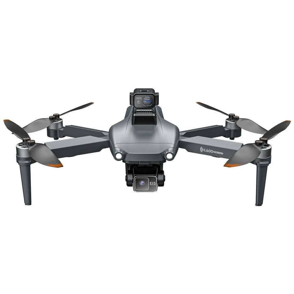 Faltbarer RC-Drohne LYZRC L600 PRO MAX GPS 5G WiFi FPV mit 4K ESC HD Dual-Kamera, 3-Achsen-EIS-Gimbal, 360° Hindernisvermeidung und bürstenloser Motor