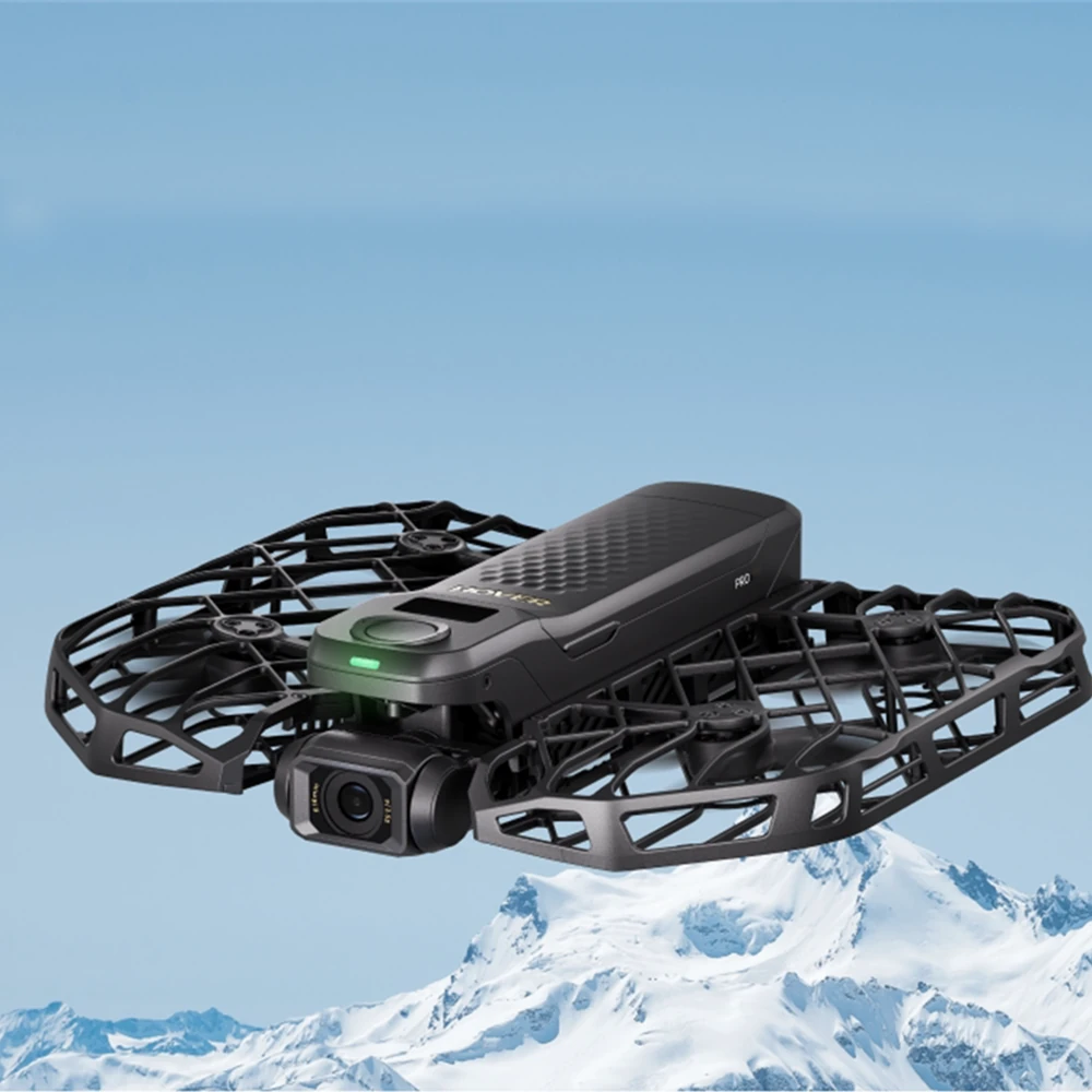 HoverAir X1 PRO & PROMAX Fliegende Kamera Fahrrad Ski Kombi-Set Airselfie 192g GPS 8K HD 1/1.3'' CMOS EIS Kamera 2-Achsen Gimbal ALL-Terrain Flug Smart Follow-up dTOF Vision Sensor Faltbare RC-Drohne Quadcopter