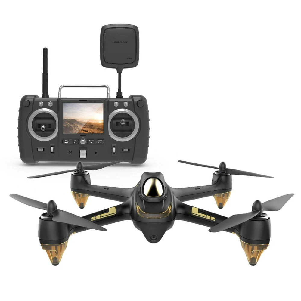 Hubsan H501S X4 5.8G FPV Brushless Mit 1080P HD Kamera GPS Follow Me Höhenhaltemodus RTH LCD RC Drohne Quadcopter RTF