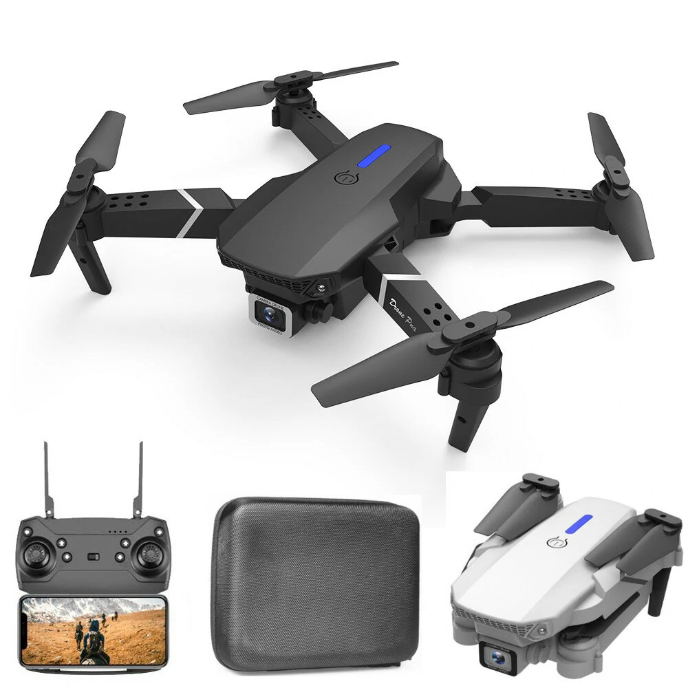 LSRC E88 PRO / LS-E525 Mini WiFi FPV mit 4K 720P HD Dualkamera Höhenhaltemodus Faltbarer RC-Drohne Quadcopter RTF