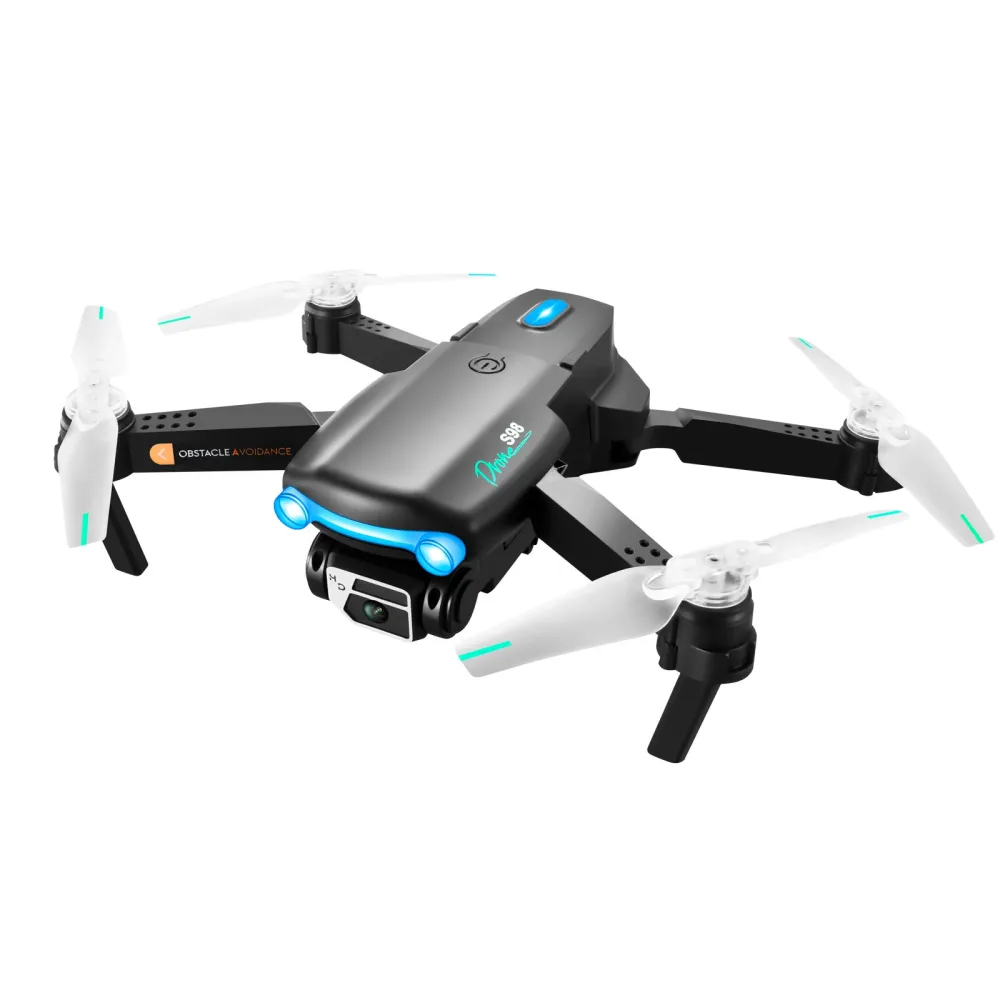 YLRC S98 WIFI FPV mit 4K HD Dual-Kamera, 360° Hindernisvermeidung, optischer Flusspositionierung, steuerbares LED-Licht, RC-Drohne Quadcopter RTF