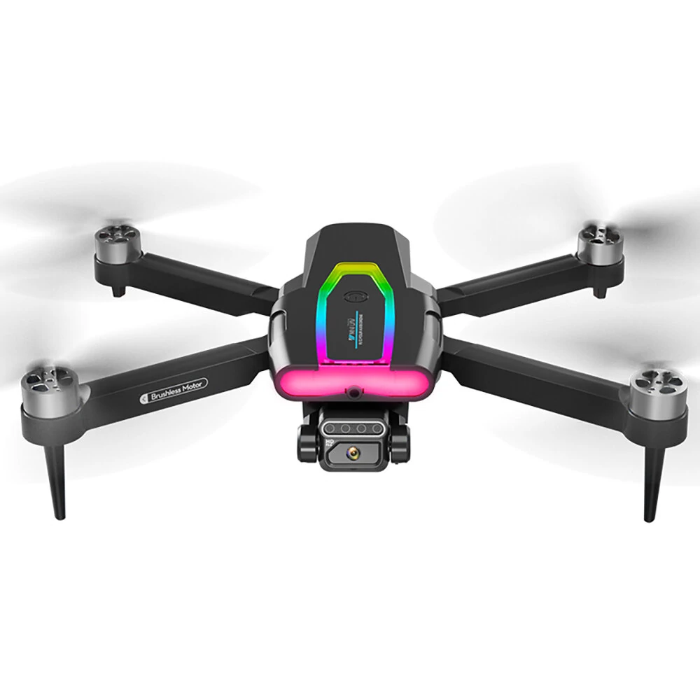 ZHENG FEI TOYS F199 WiFi FPV Drohne mit Dual-HD-Kamera, 2-Achs-Servogimbal, 360° Hindernisvermeidung, optisches Flusspositionieren, farbenfrohe RGB-LED, bürstenlos, faltbar, RTF.