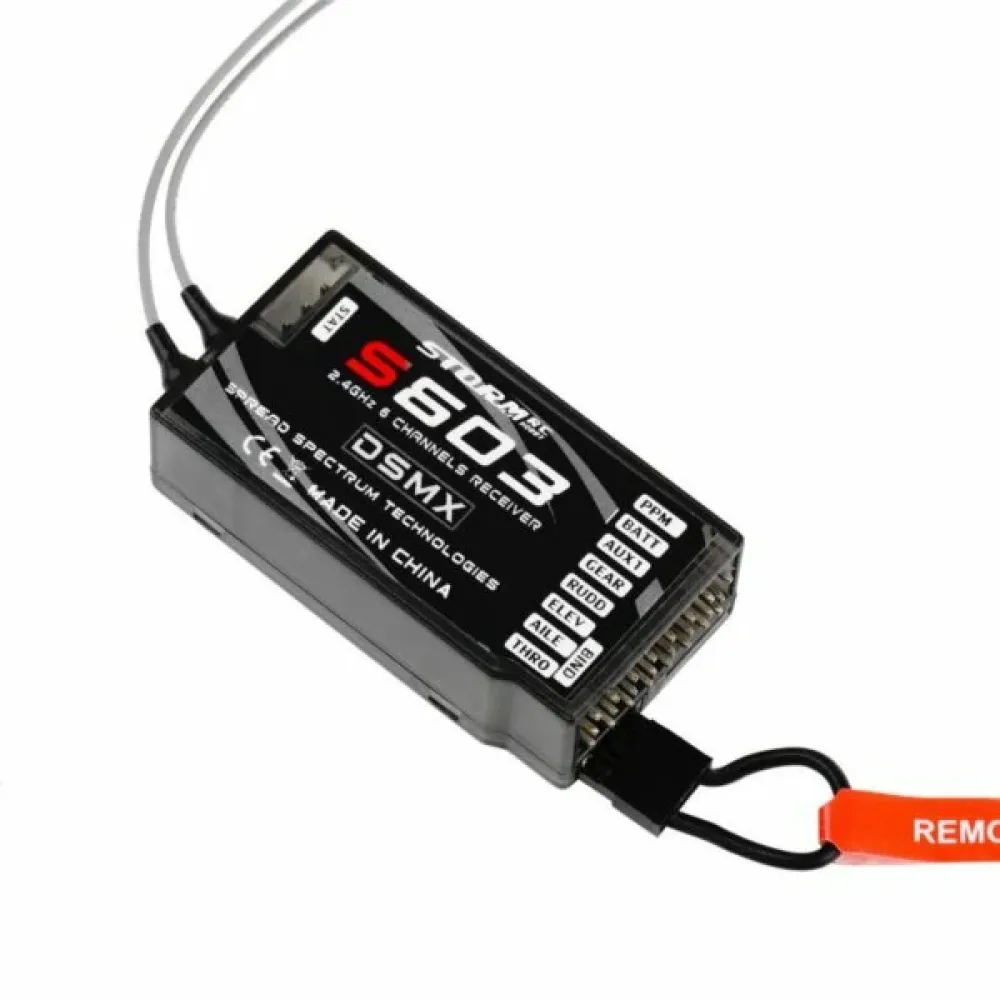 2.4G 6CH S603 RC Empfänger unterstützt JR Spektrum DSM-X DSM2 Transmitter