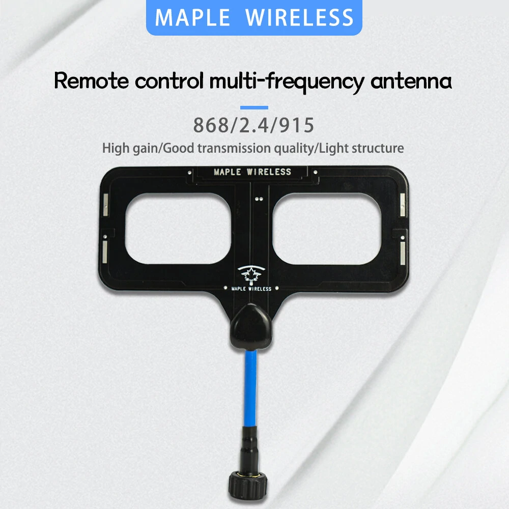 Maple Wireless Moxon 868/915MHz/2.4GHz 4dBi 3-in-1 Range Extended Antenne SMA/RP-SMA für FRSKY ELRS JUMPER FUTABA Sender TBS TX Modul