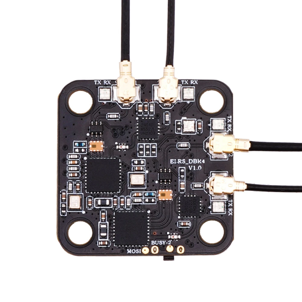 Radiomaster DBR4 2.4GHz 868/900MHz Dualband-Dualchannel Gemini Xrossband ExpressLRS Empfänger für Nomad-Modul