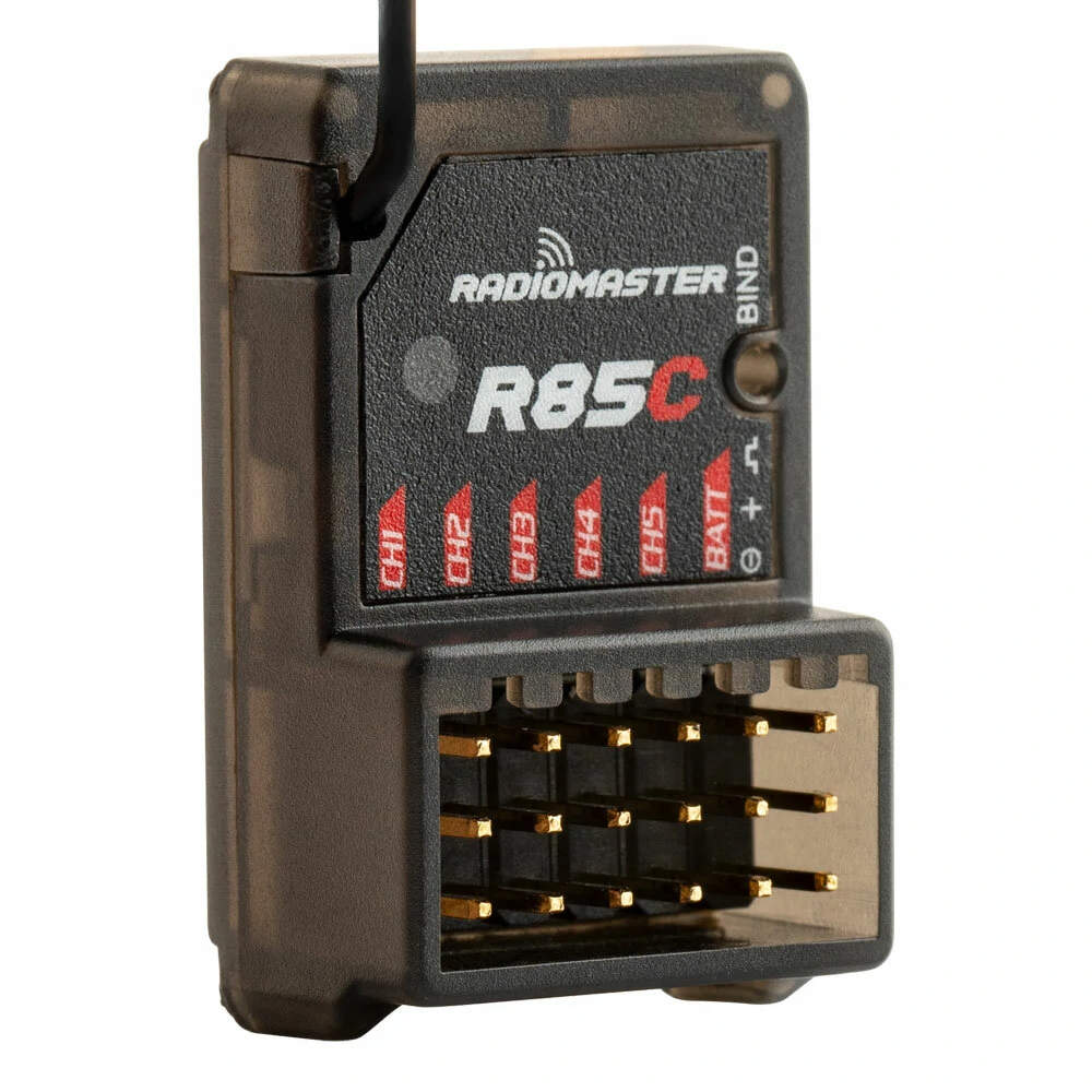 Radiomaster R85C 2,4 GHz 4-in-1 RX mit eingebautem TCXO Frsky D8/D16/SFHSS kompatibler Empfänger für MT12 Sender