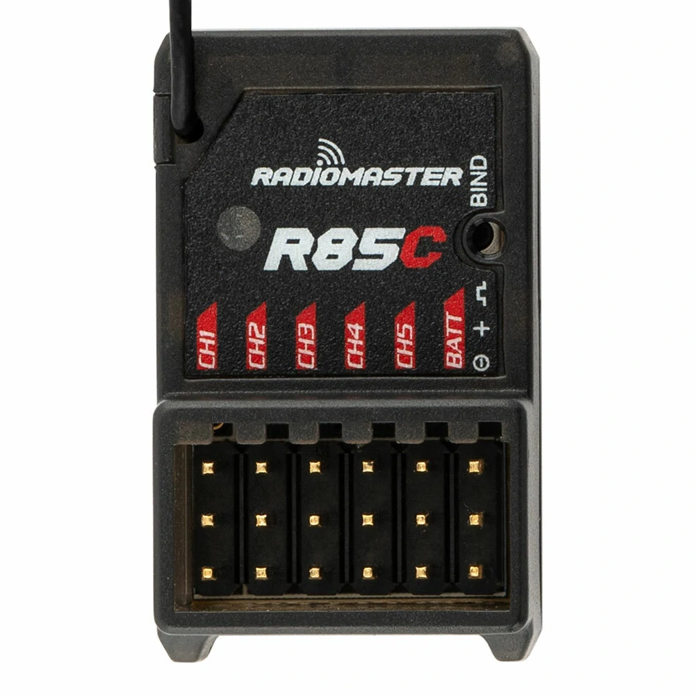 Radiomaster R85C 2,4 GHz 4-in-1 RX mit eingebautem TCXO Frsky D8/D16/SFHSS kompatibler Empfänger für MT12 Sender