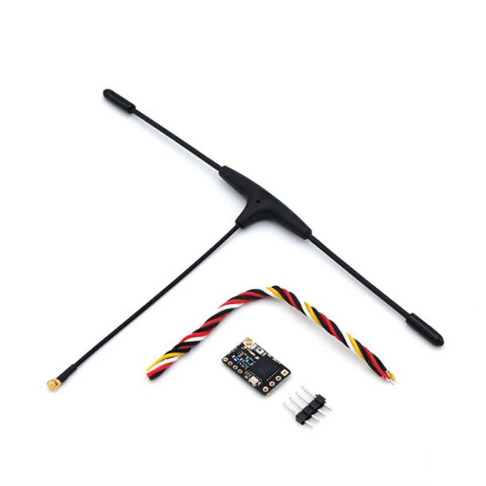 TBS Crossfire Nano RX (SE) mit Immortal T V2 Antenne für RC FPV Renn Drohnen für Mini Quadrocopter FPV Drohnen und RC Flugzeuge.