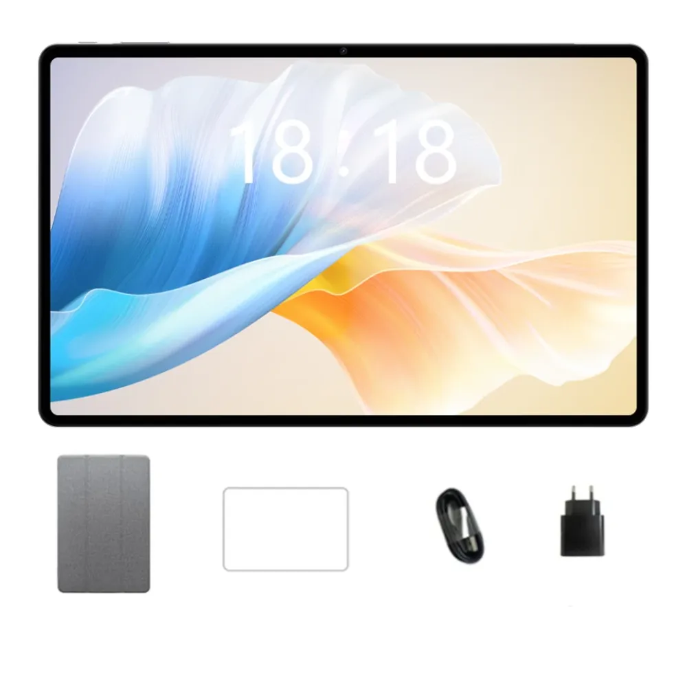 N-One NPad X1 Helio G99 MTK8781 Octa Kern 16GB RAM 128GB ROM Netflix Widevine L1 Face Unlock 4G LTE 11-Zoll-2K-Bildschirm-Android-13-Tablet mit Hülle und Glasbildschirmschutz