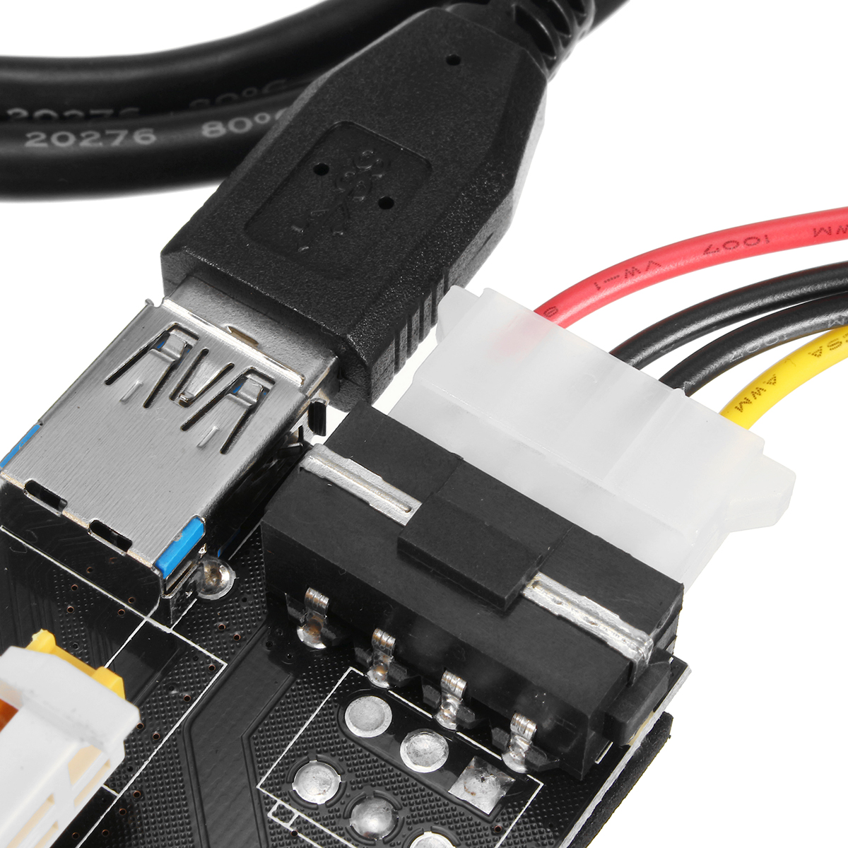 1X-auf-16X-PCI-E-Grafikkartenverlaumlngerungskabel-USB-30-Erweiterungskarte-mit-SATA-Kabel-1936705-5