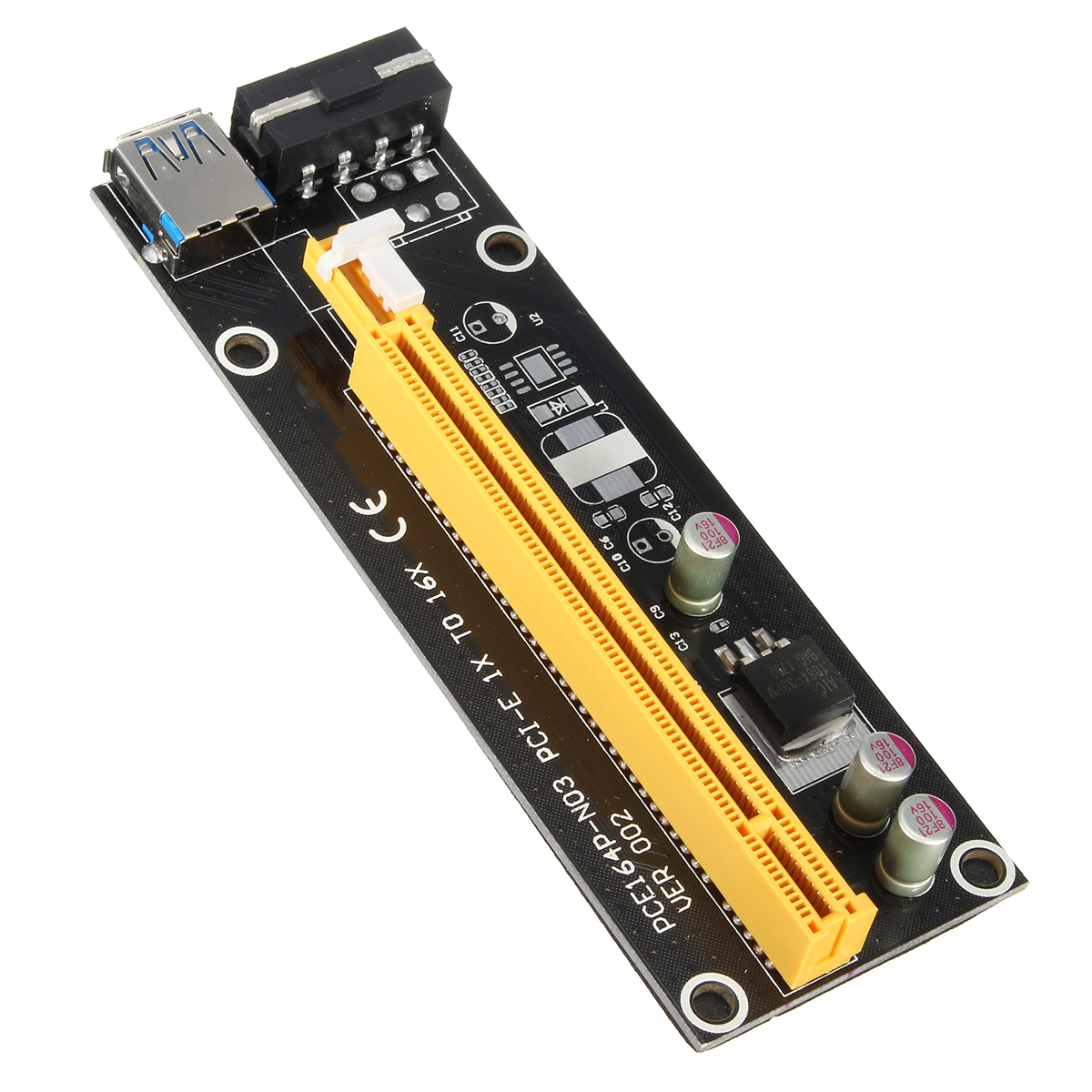 1X-auf-16X-PCI-E-Grafikkartenverlaumlngerungskabel-USB-30-Erweiterungskarte-mit-SATA-Kabel-1936705-7