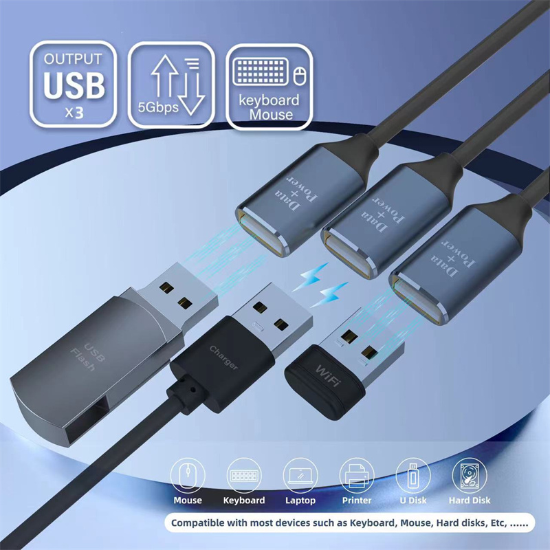 3-in-2-Multifunktions-USB-C-Hubs-USBType-C-Maumlnnlich-auf-USB203-Weiblich-Multi-Splitter-Adapter-OT-2003840-4