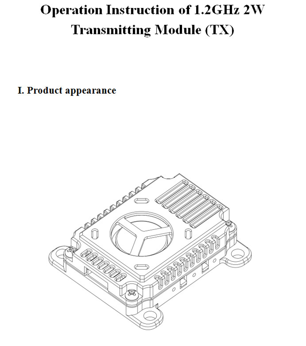 12-GHz-9-Kanal-High-Power-25mW2000mW-1060MHz-1380MHz-MMCX-FPV-Sender-VTX-fuumlr-RC-Drohnen-Flugzeuge-2013036-1