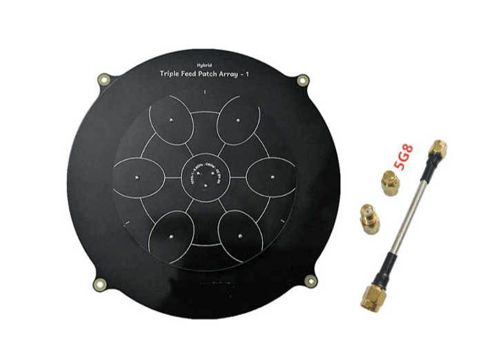 150-mm-Triple-Feed-Patch-58GHz-14dBi-Pagoda-Array-FPV-Antenne-fuumlr-RC-Drone-Eachine-Skyzone-Fatsha-1304764-2