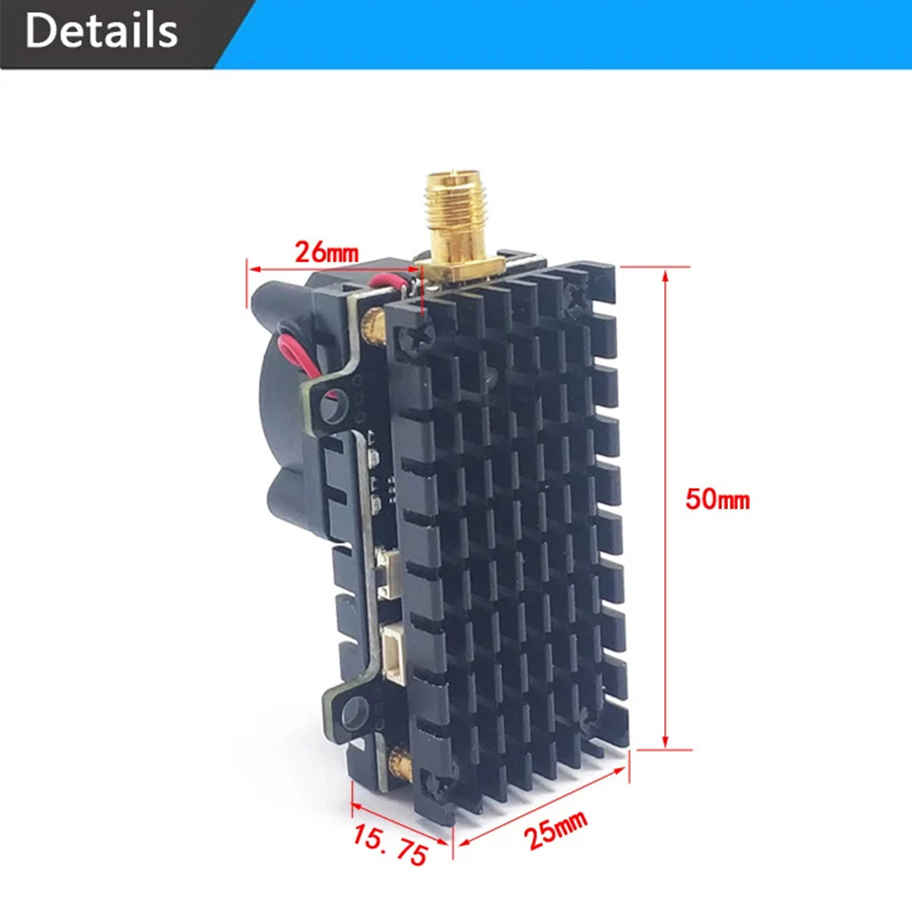 EWRF-58G-2000mW-48CH-FPV-Wireless-Transmitter-VTX-Reichweite-uumlber-20-km-mit-14-mm-CMOS-700TVL-Kam-2014591-8