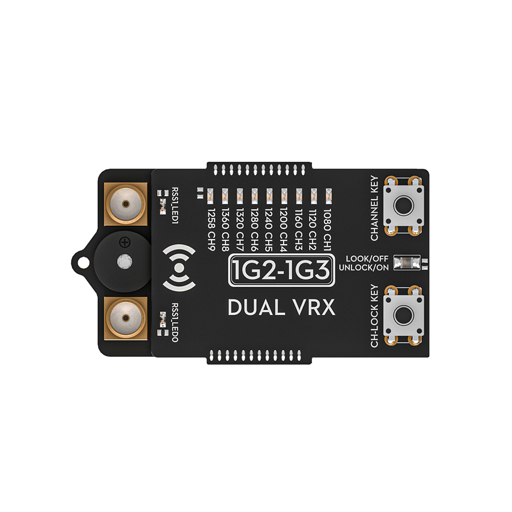 Flywoo-9CH-12G13GHz-95dBm-04A5V-Dual-VRX-Analog-Goggle-Empfaumlngermodul-mit-SMA-Dipolantennen-kompa-2002322-4