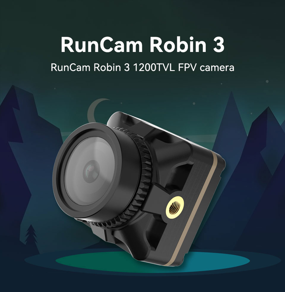 RunCam-Robin-3-FPV-Cam-1200TVL-13quot-CMOS-Sensor-43-FPV-Kamera-fuumlr-RC-Drone-2001919-1