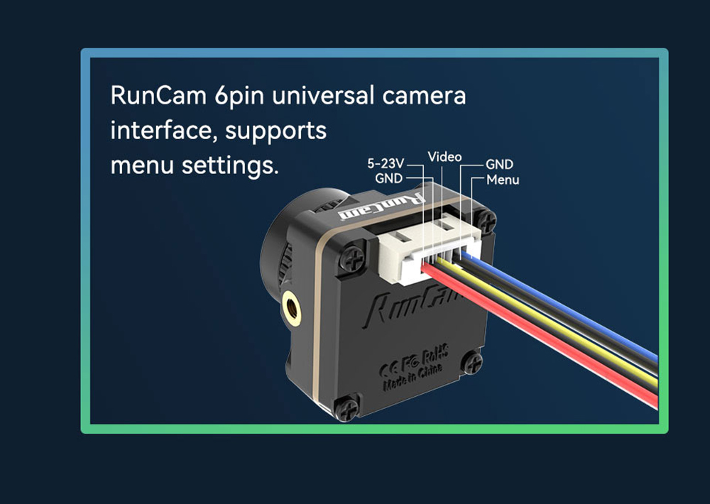 RunCam-Robin-3-FPV-Cam-1200TVL-13quot-CMOS-Sensor-43-FPV-Kamera-fuumlr-RC-Drone-2001919-4