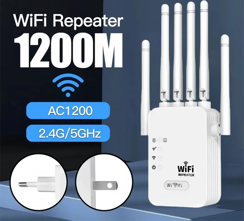 1200Mbps-Wireless-WiFi-Repeater-Dual-Band-WIFI-Extender-Booster-24G5G-Netzwerk-Verstaumlrker-mit-6-A-2022439-1