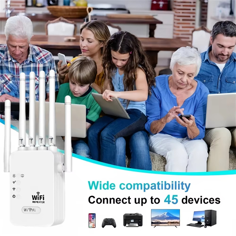 1200Mbps-Wireless-WiFi-Repeater-Dual-Band-WIFI-Extender-Booster-24G5G-Netzwerk-Verstaumlrker-mit-6-A-2022439-3