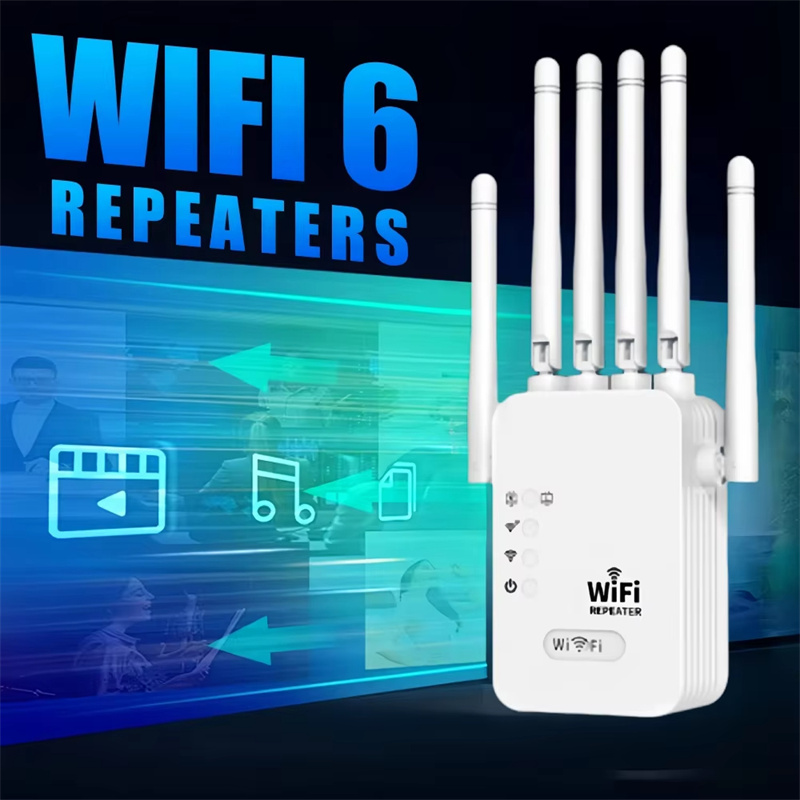 1200Mbps-Wireless-WiFi-Repeater-Dual-Band-WIFI-Extender-Booster-24G5G-Netzwerk-Verstaumlrker-mit-6-A-2022439-4