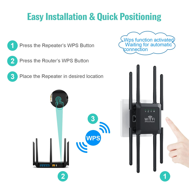 300M-WLAN-Repeater-WLAN-Verstaumlrker-80211N-24GHz-Drahtloses-Signal-Booster-Smart-Power-Extender-mi-2020622-4