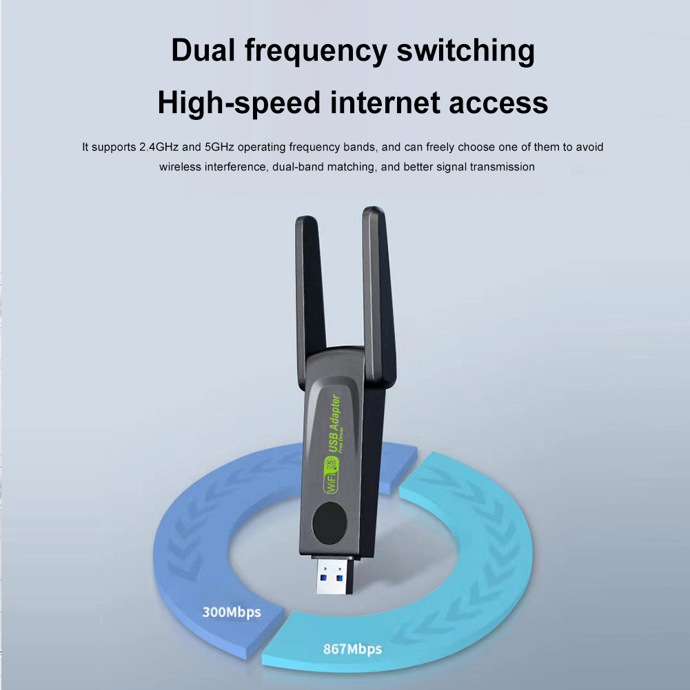 600Mbps-WLAN-USB-30-Adapter-24G5GHz-Drahtlose-WiFi-Dongle-Netzwerkkarte-Empfaumlnger-fuumlr-PC-Deskt-1996175-6